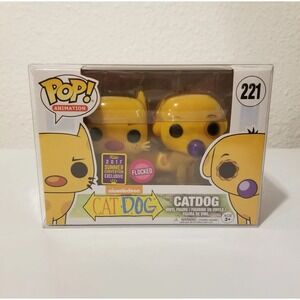 2017 SDCC [Funko] Pop! Animation CatDog #221‎ (Flocked) Vinyl Figure